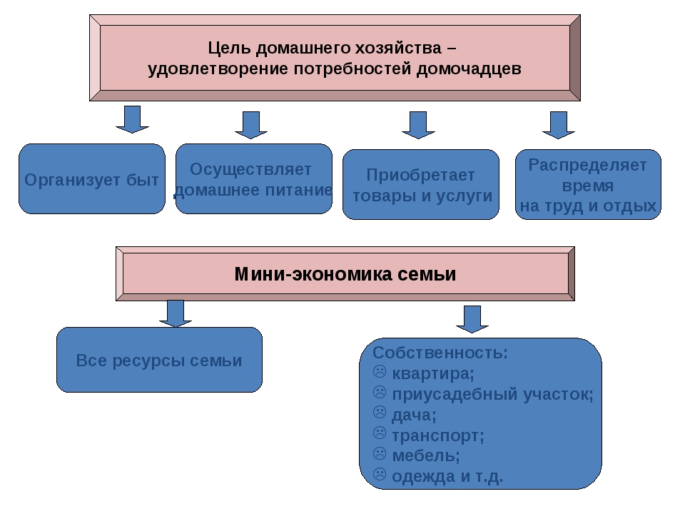 Проект на тему экономика семьи