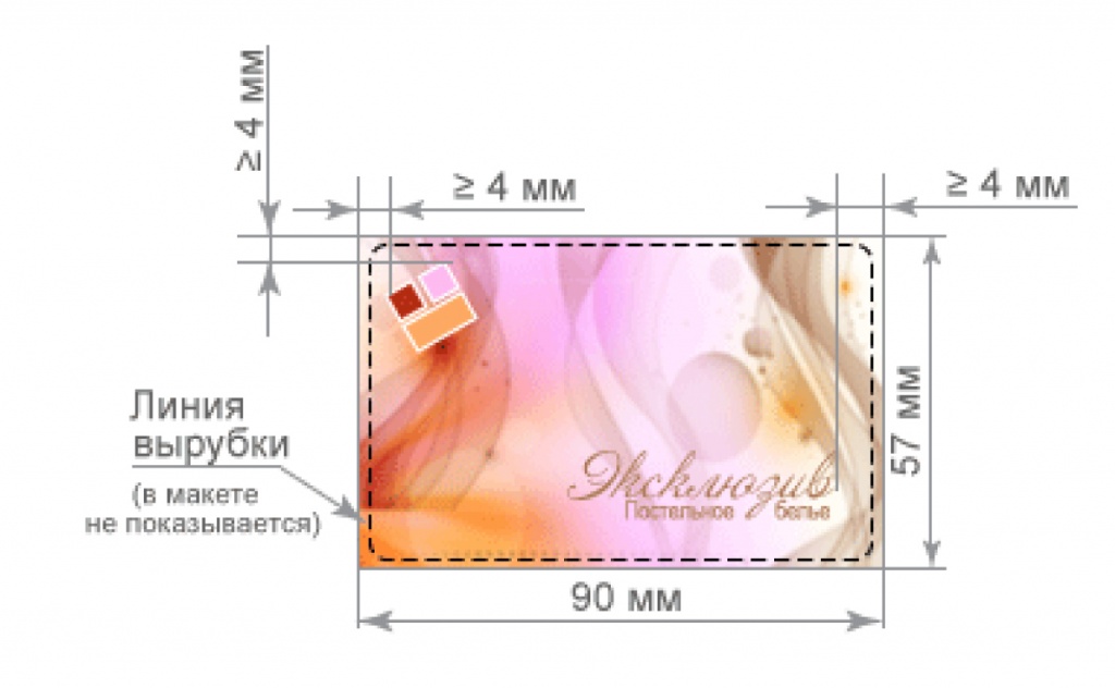 Банковская карта размер в сантиметрах