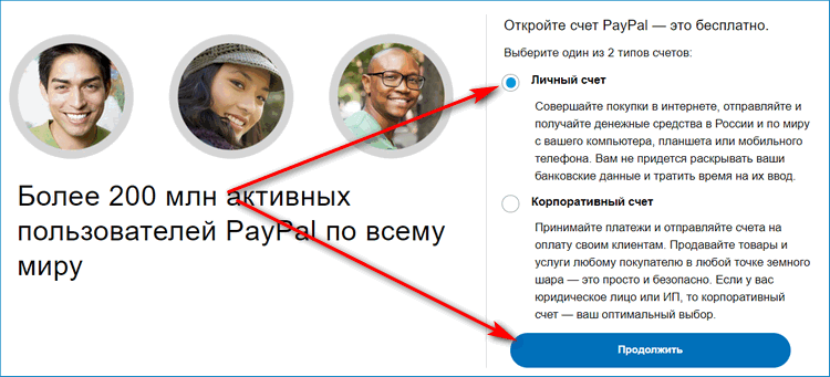 Открытие счета ПейПал в России