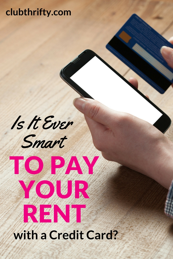 Have you ever wanted to pay your rent with a credit card? Is it even smart? Learn whether it
