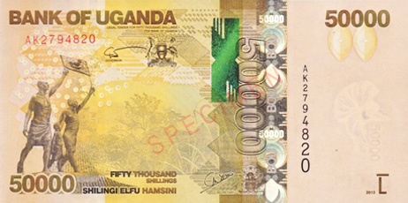 Ugandan shilling.